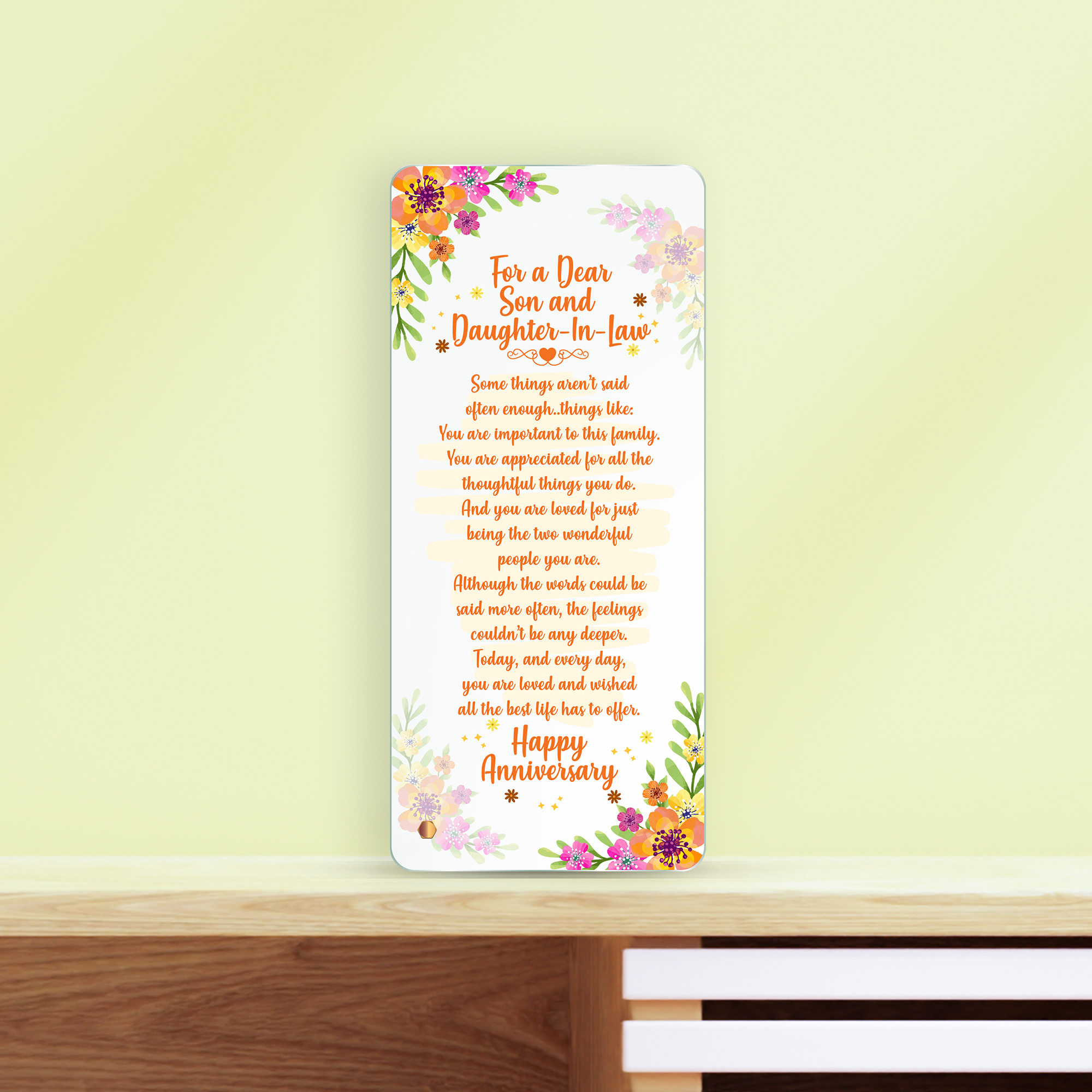 MR175 For a Dear Son and Daughter-In-Law NM