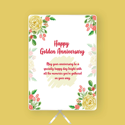 W00044 Happy Golden Anniversary