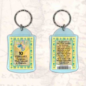 Birthday Gift Keyrings Zodiac Star Sign Keyrings 10 Feb Aquarius