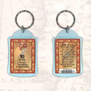 Birthday Gift Keyrings Zodiac Star Sign Keyrings 10 Apr Aries