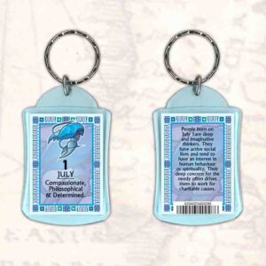 Birthday Gift Keyrings Zodiac Star Sign Keyrings 1 July Cancer