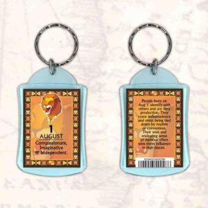 Birthday Gift Keyrings Zodiac Star Sign Keyrings 1 Aug Leo