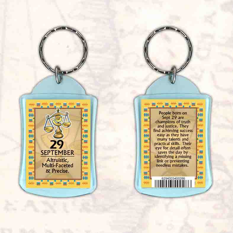 Birthday Gift Keyrings Zodiac Star Sign Keyrings 29 Sep Libra