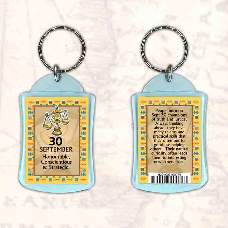 Birthday Gift Keyrings Zodiac Star Sign Keyrings 30 Sep Libra