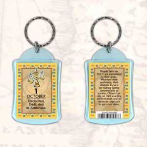 Birthday Gift Keyrings Zodiac Star Sign Keyrings 1 Oct Libra