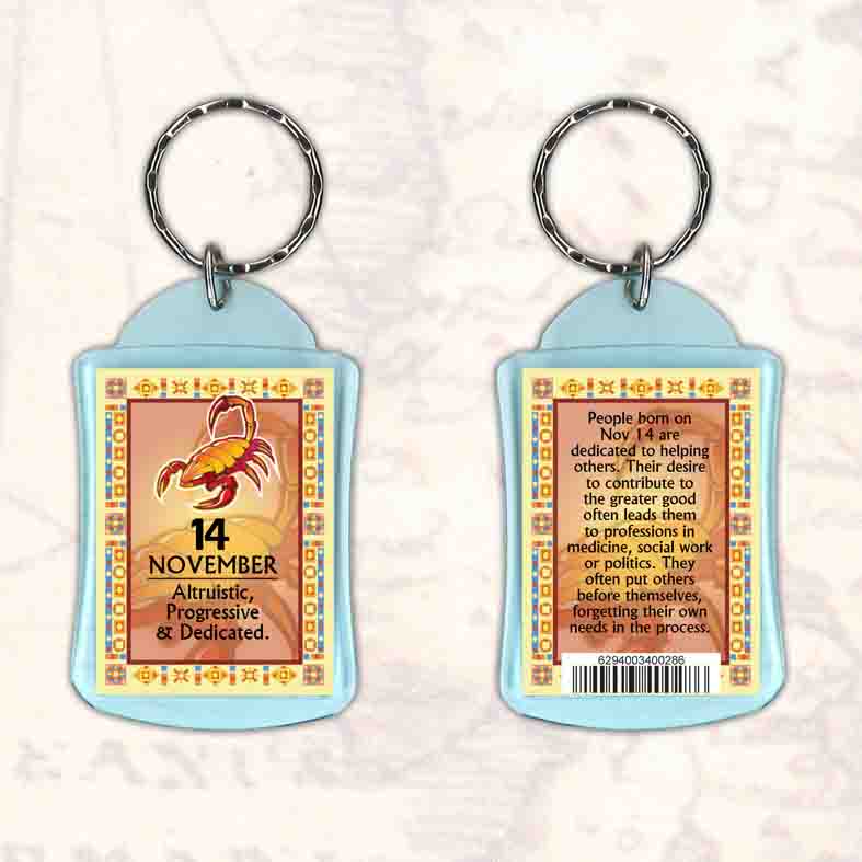 Birthday Gift Keyrings Zodiac Star Sign Keyrings 14 Nov Scorpio