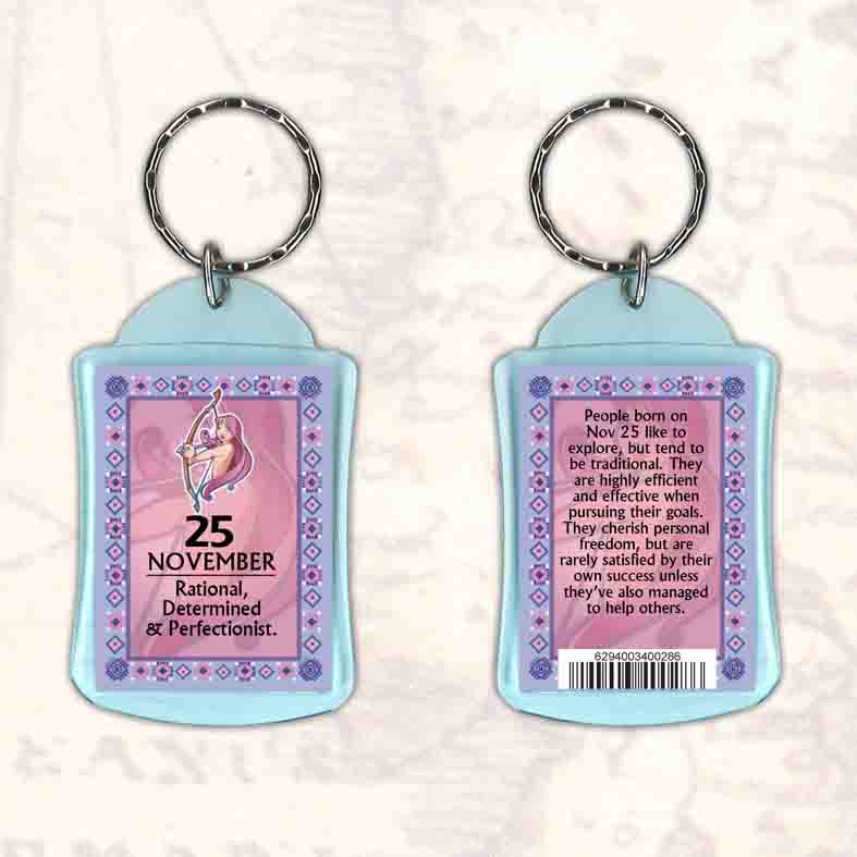 Birthday Gift Keyrings Zodiac Star Sign Keyrings 25 Nov Sagittarius