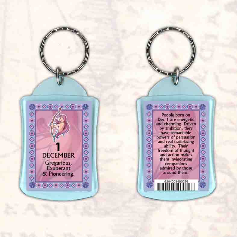 Birthday Gift Keyrings Zodiac Star Sign Keyrings 1 Dec Sagittarius