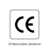 CE Mark Labels 20x20mm