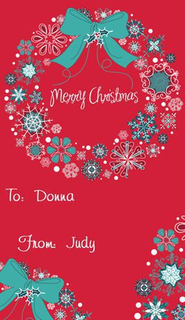 Christmas Gift Tag 0026