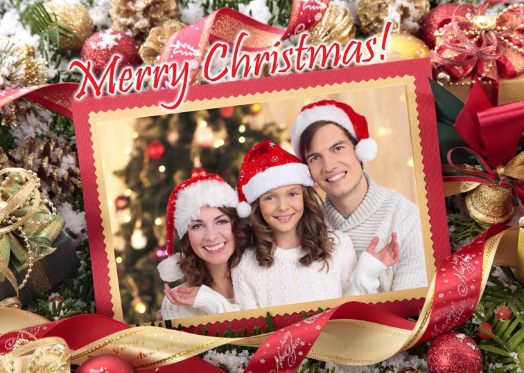 Personalised Christmas Card 048