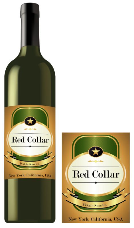 Rectangle Bottle Label RBL 0020