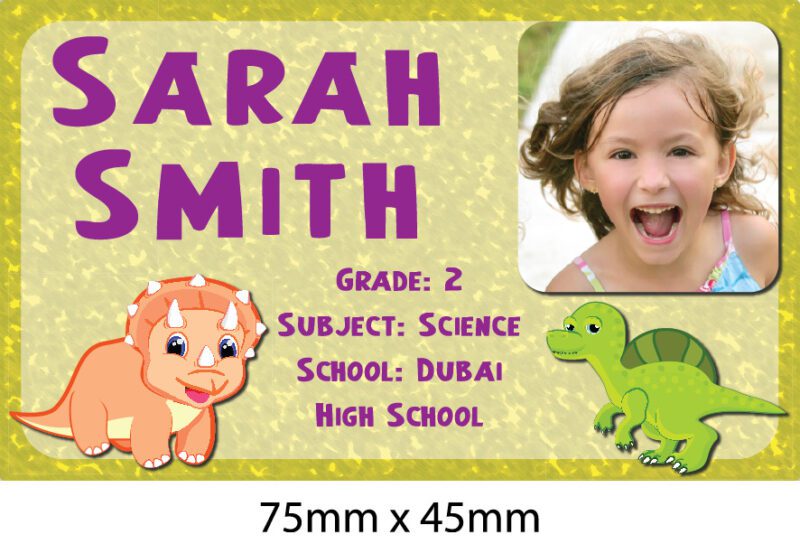 Personalised School Book Label PS BL 0248