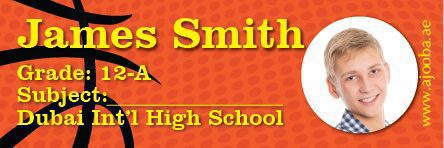 Personalised School Book Label Small PS BLS 0031